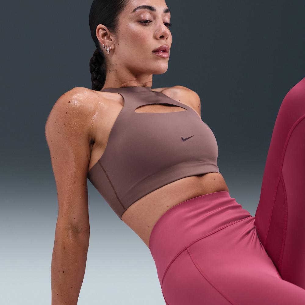 Brasier y Tops deportivos para entrenamiento para mujer en morado · IO9335-502 - vista 3