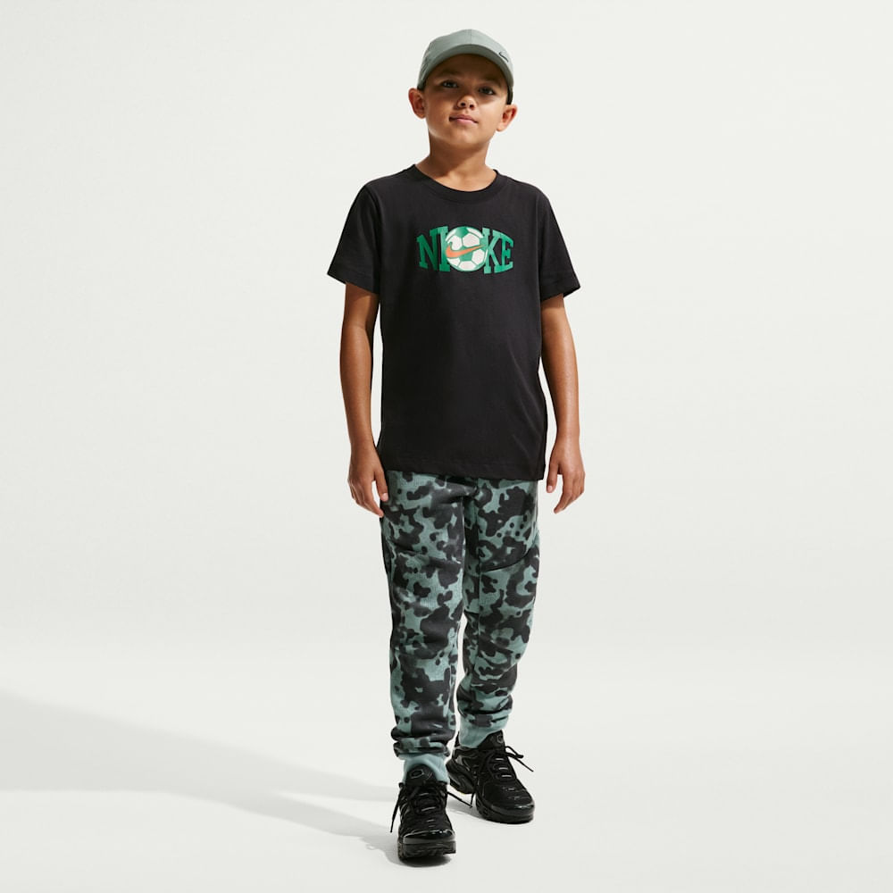 Camisetas y esqueletos para entrenamiento para niño en negro · IQ0255-010 - vista 4