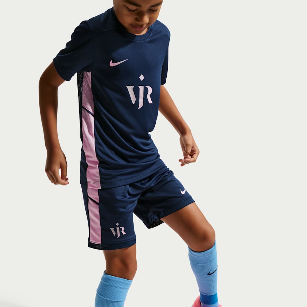 Shorts y Pantalonetas de fútbol para niño en rosa · IQ0267-417 - vista 4