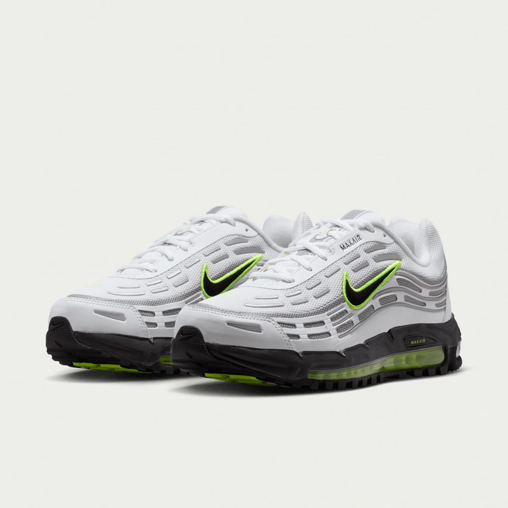 Tenis casual para hombre en blanco · IQ0290-100 - vista 5