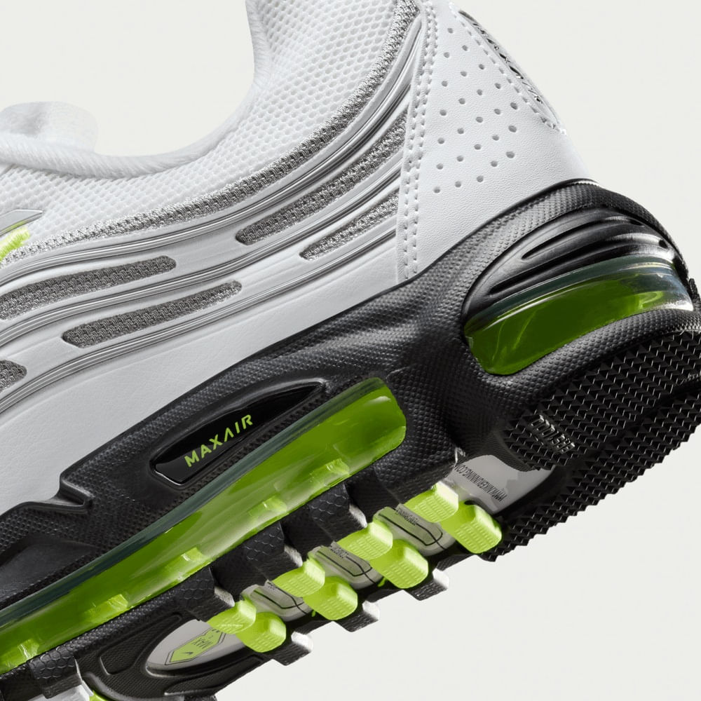 Tenis casual para hombre en blanco · IQ0290-100 - vista 8
