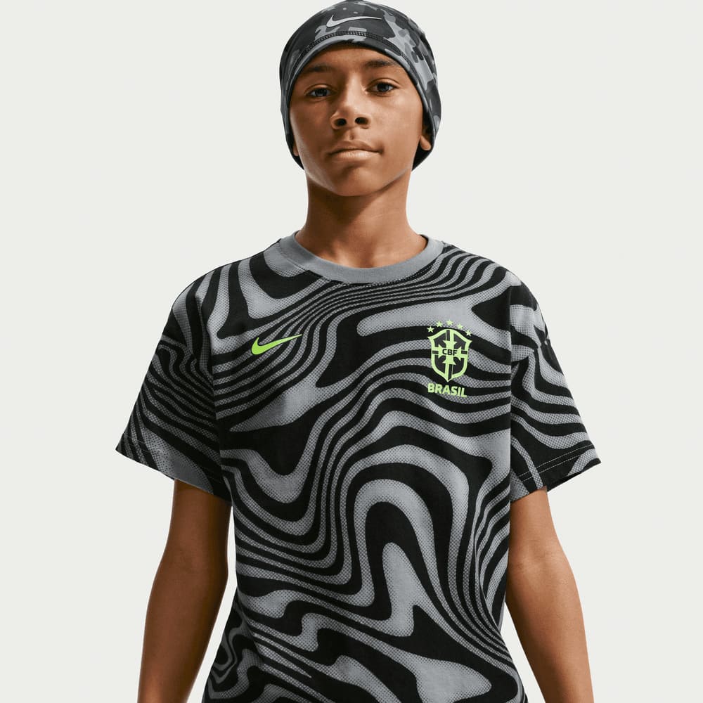 Camisetas y esqueletos de fútbol para niño en gris · IQ2186-002 - vista 1