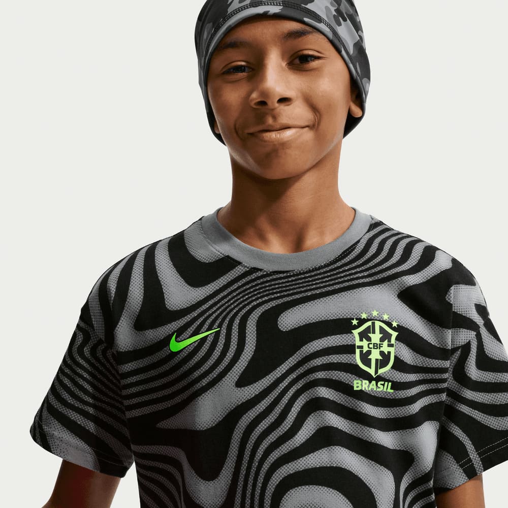 Camisetas y esqueletos de fútbol para niño en gris · IQ2186-002 - vista 3