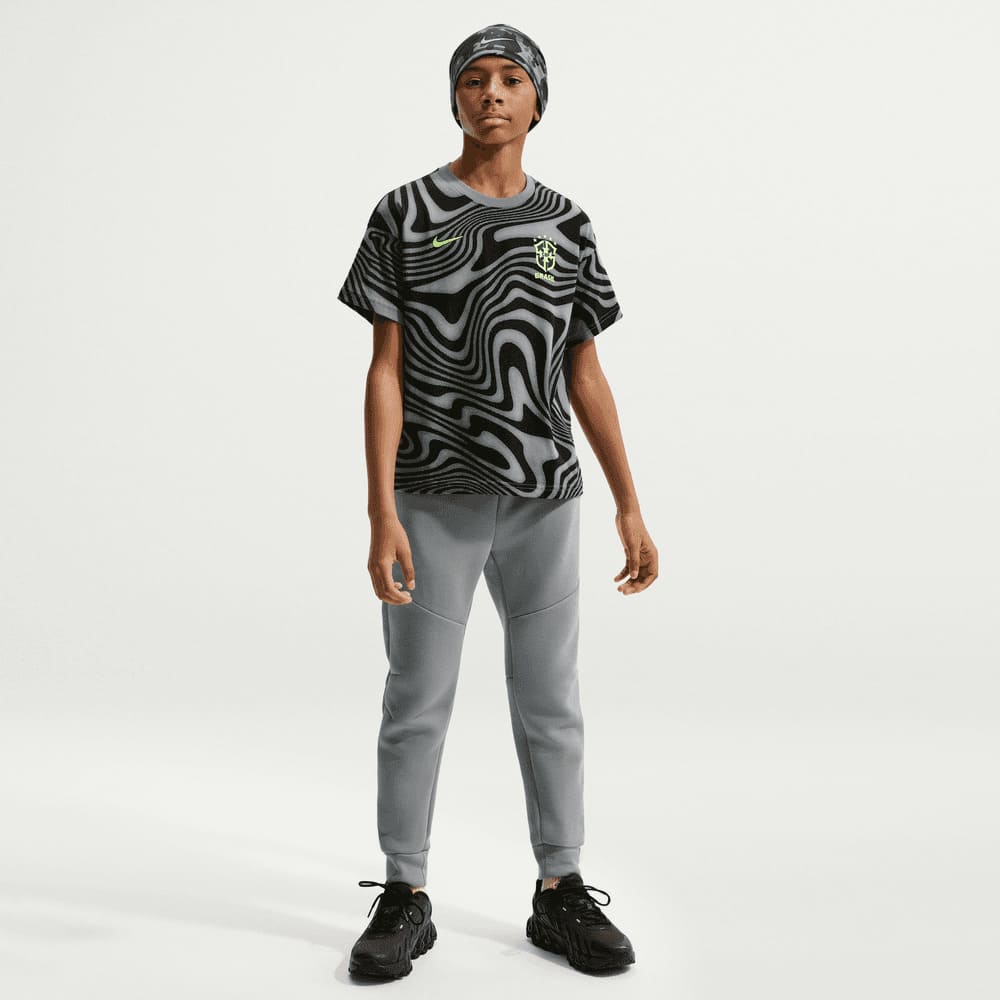 Camisetas y esqueletos de fútbol para niño en gris · IQ2186-002 - vista 4