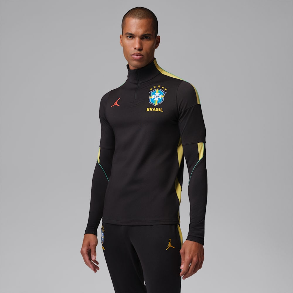 Camisetas y esqueletos de fútbol para hombre en negro · IQ3293-010 - vista 1
