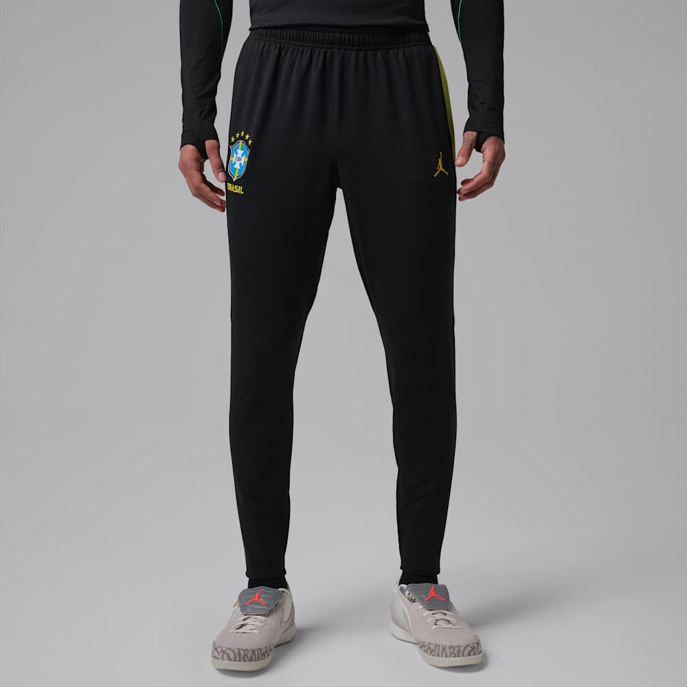 Pantalones y Joggers de fútbol para hombre en negro · IQ3302-010 - vista 1