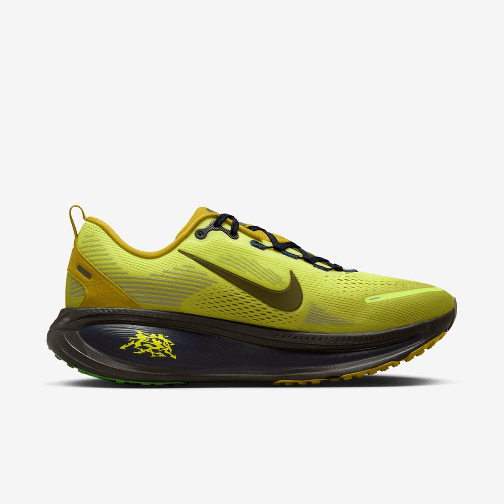 Tenis para correr para hombre en amarillo · IQ3413-704 - vista 3
