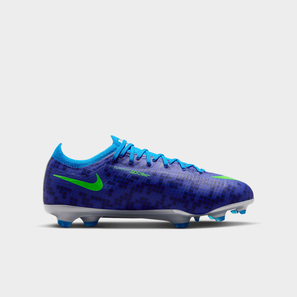 Guayos de fútbol para niño en azul · IQ3579-400 - vista 3