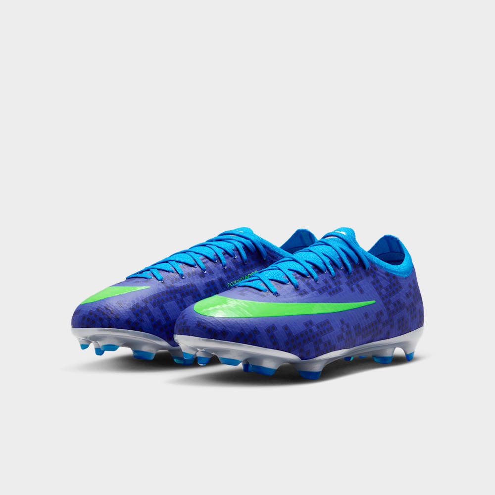 Guayos de fútbol para niño en azul · IQ3579-400 - vista 5