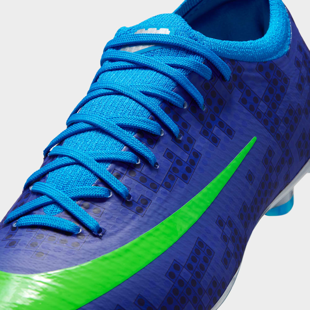 Guayos de fútbol para niño en azul · IQ3579-400 - vista 8