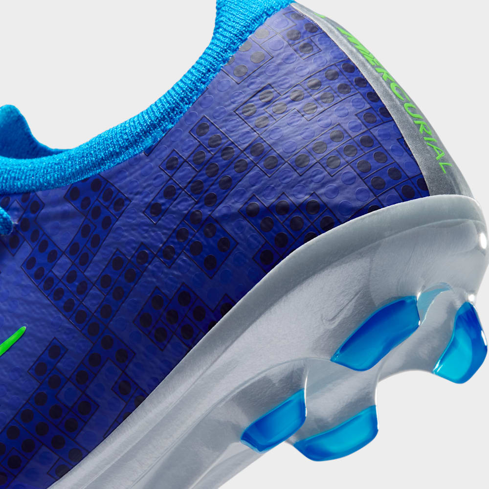 Guayos de fútbol para niño en azul · IQ3579-400 - vista 9