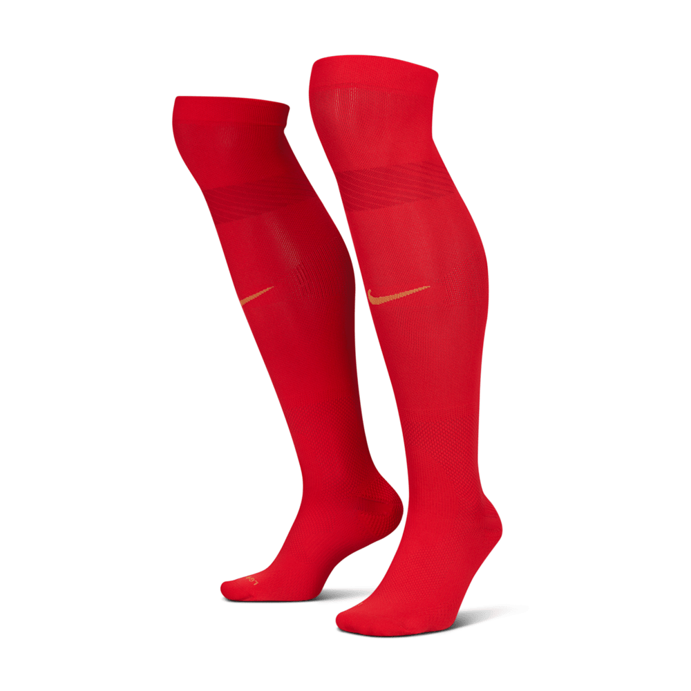 Medias de fútbol para hombre en rojo · IQ8065-657 - vista 2