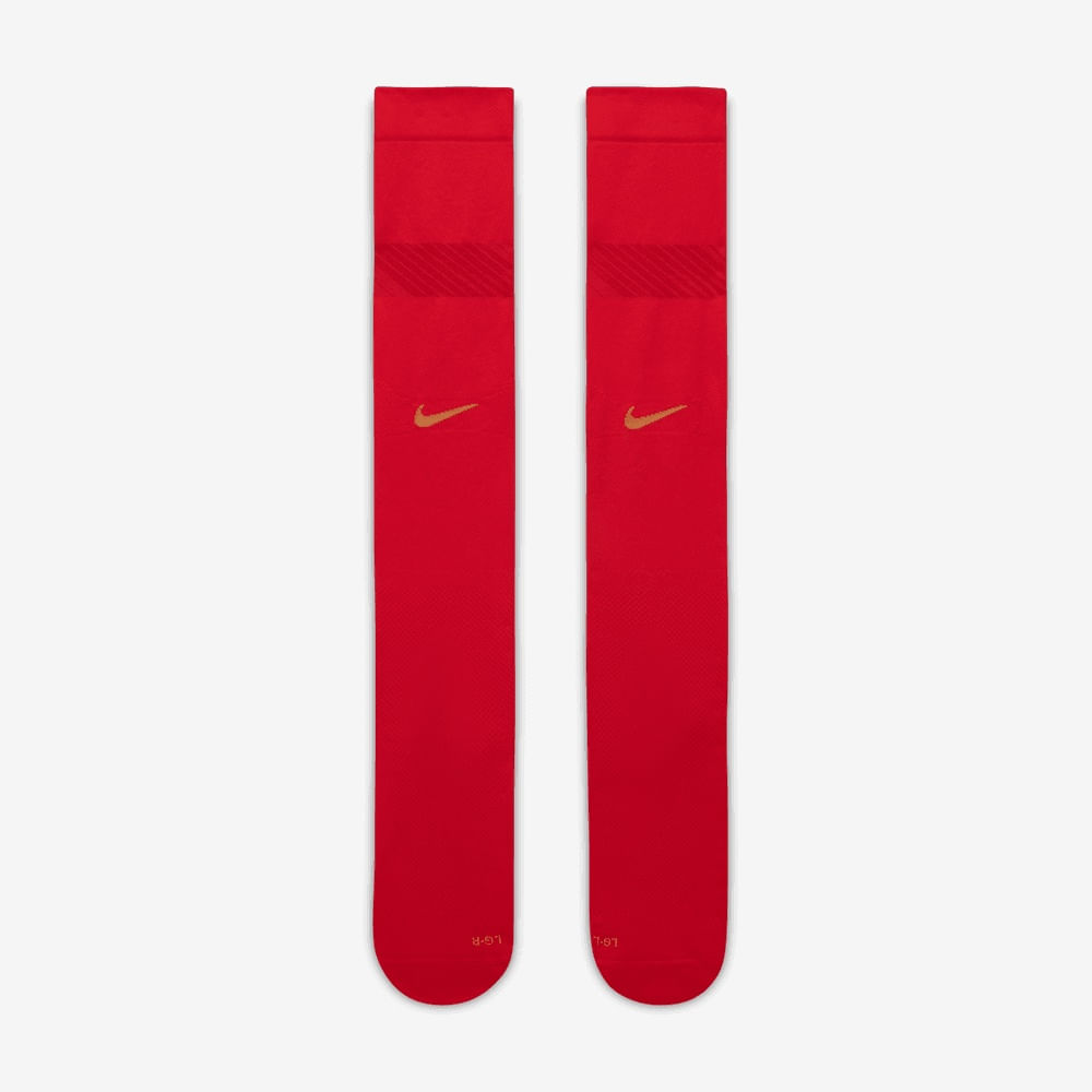 Medias de fútbol para hombre en rojo · IQ8065-657 - vista 5