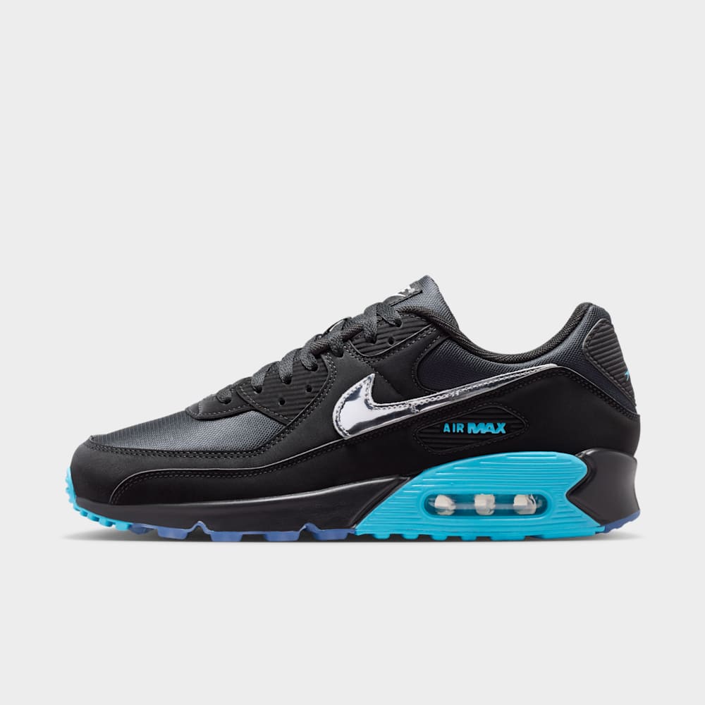 Tenis casual para hombre en negro · IQ9438-001 - vista 1