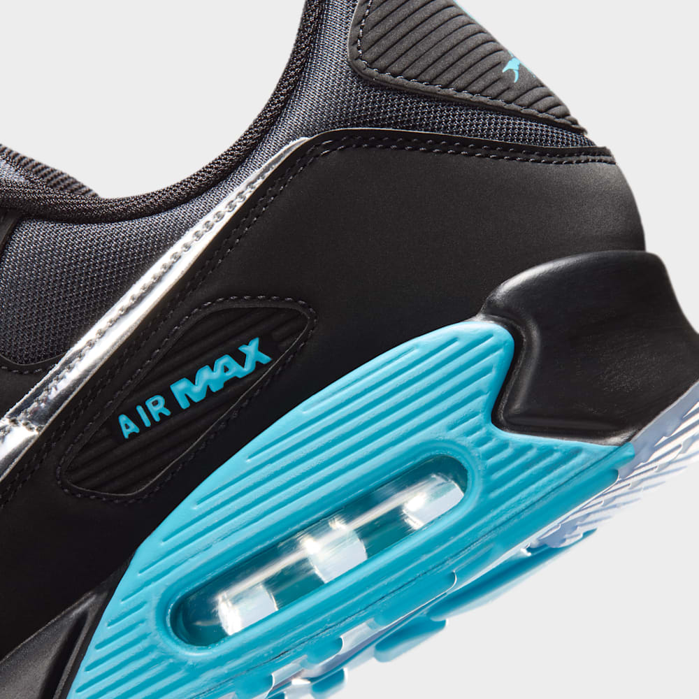 Tenis casual para hombre en negro · IQ9438-001 - vista 8