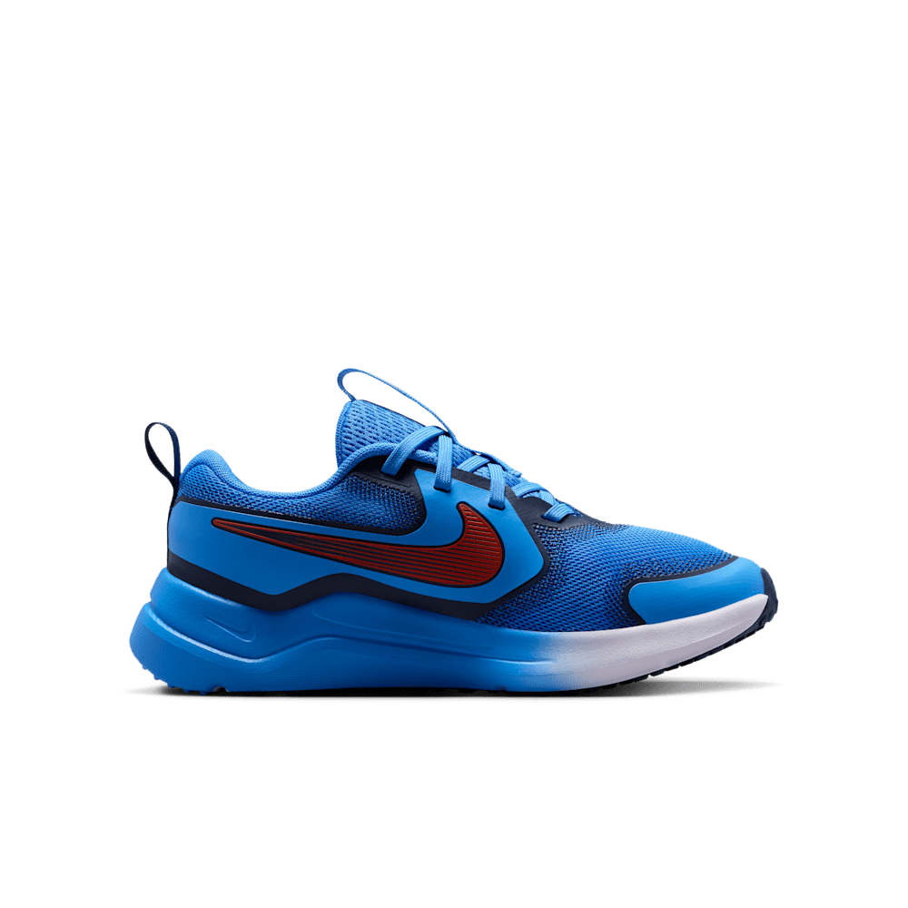 Tenis para correr para niño en azul · IQ9861-400 - vista 3