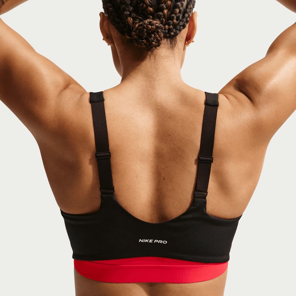 Brasier y Tops deportivos para entrenamiento para mujer en negro · IR1891-010 - vista 2