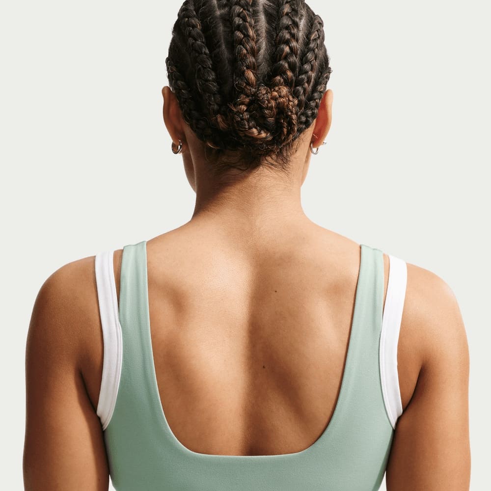 Brasier y Tops deportivos para entrenamiento para mujer en verde · IR1956-006 - vista 2