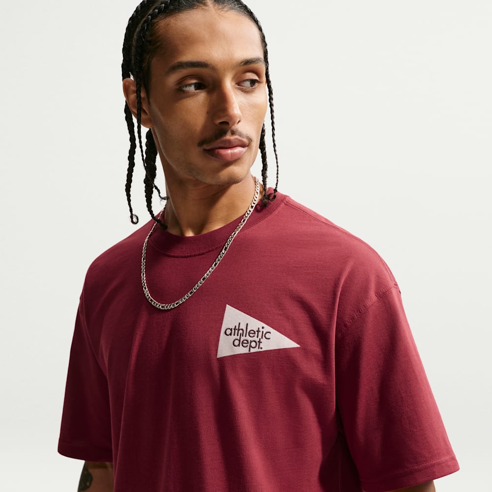 Camisetas y esqueletos casual para hombre en rojo · IR4945-677 - vista 3
