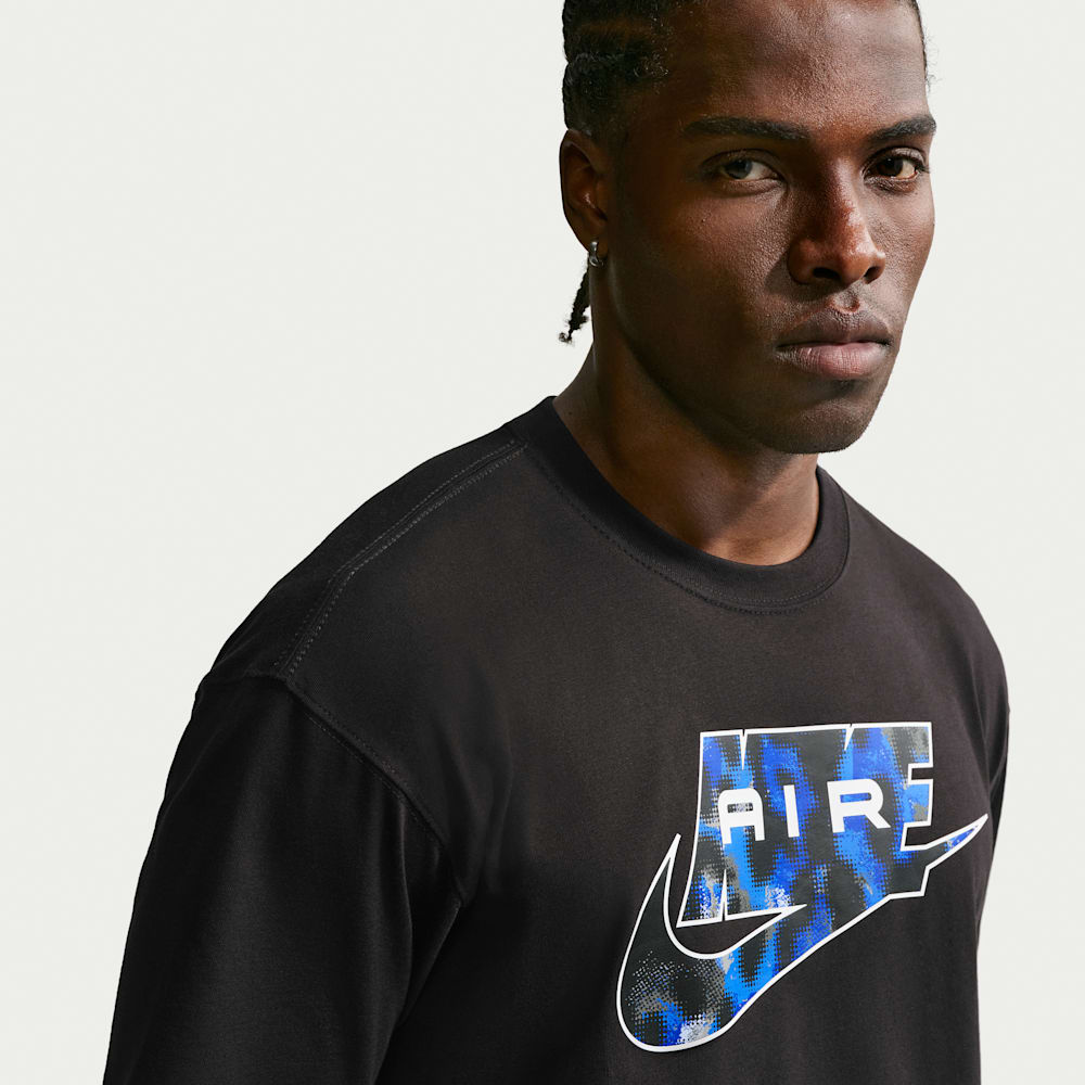Camisetas y esqueletos casual para hombre en negro · IR4974-010 - vista 3