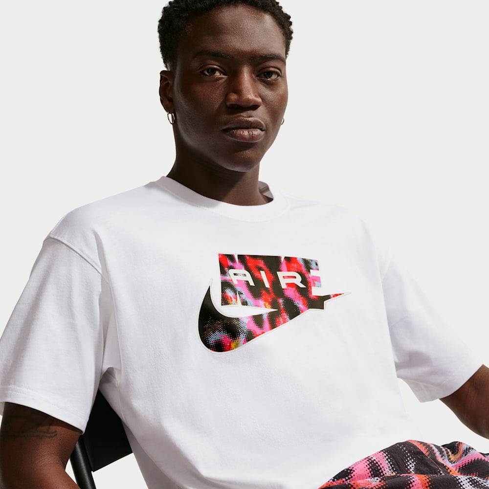 Camisetas y esqueletos casual para hombre en blanco · IR4974-100 - vista 3