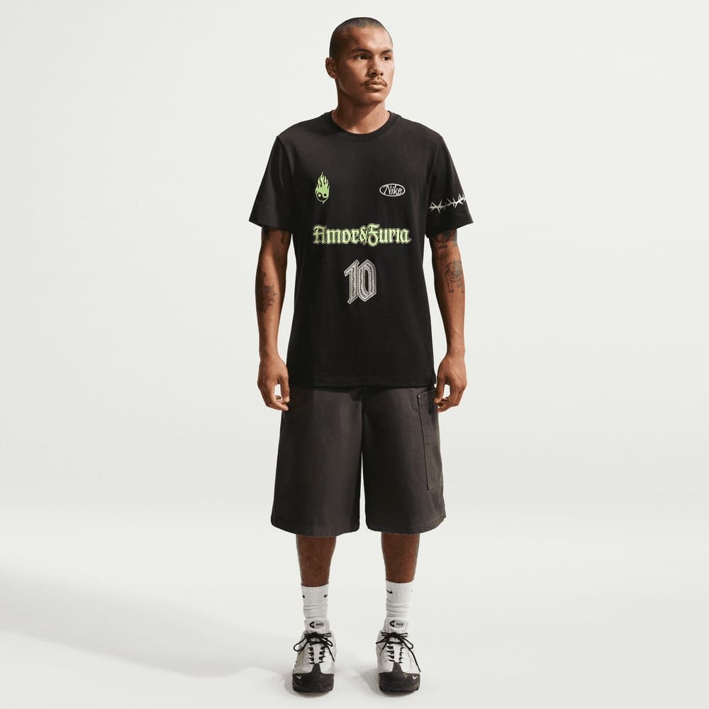 Camisetas y esqueletos casual para hombre en negro · IR6860-010 - vista 4