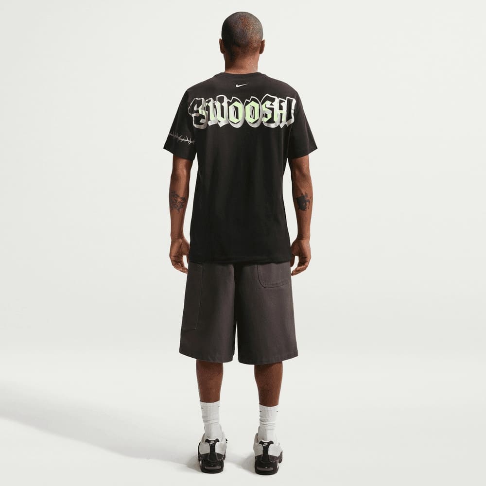 Camisetas y esqueletos casual para hombre en negro · IR6860-010 - vista 5