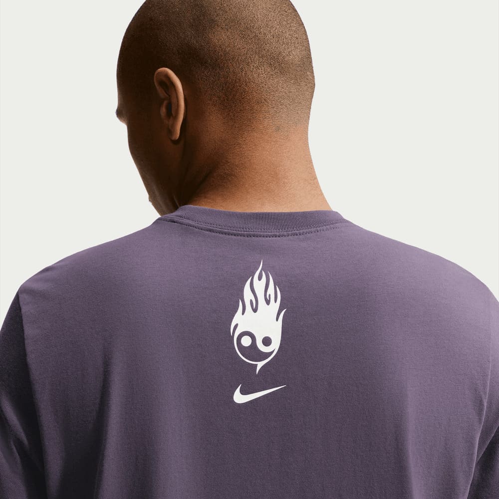 Camisetas y esqueletos casual para hombre en morado · IR6902-573 - vista 2