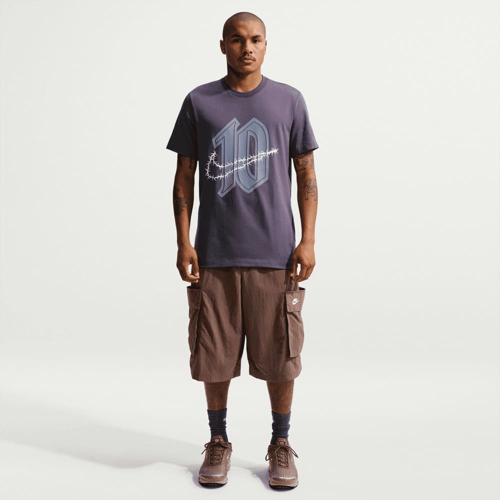 Camisetas y esqueletos casual para hombre en morado · IR6902-573 - vista 4