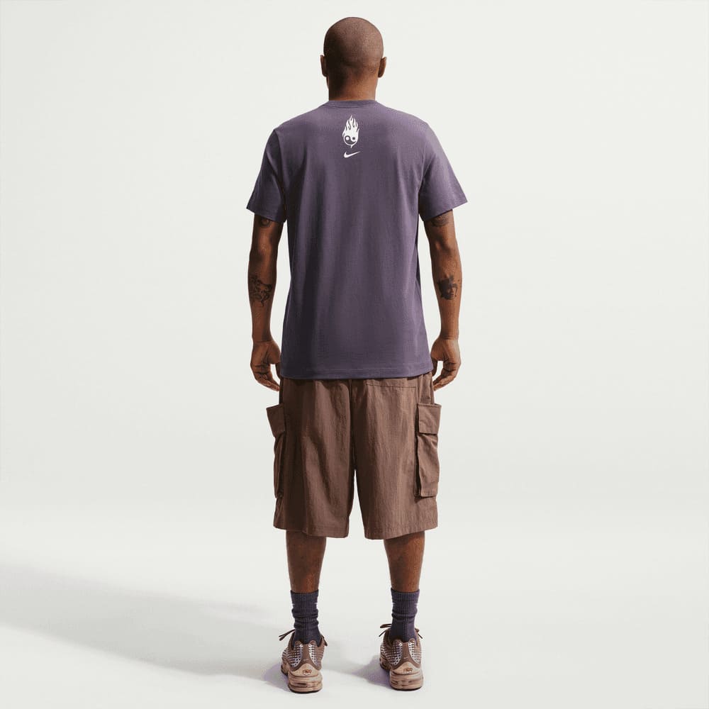 Camisetas y esqueletos casual para hombre en morado · IR6902-573 - vista 5