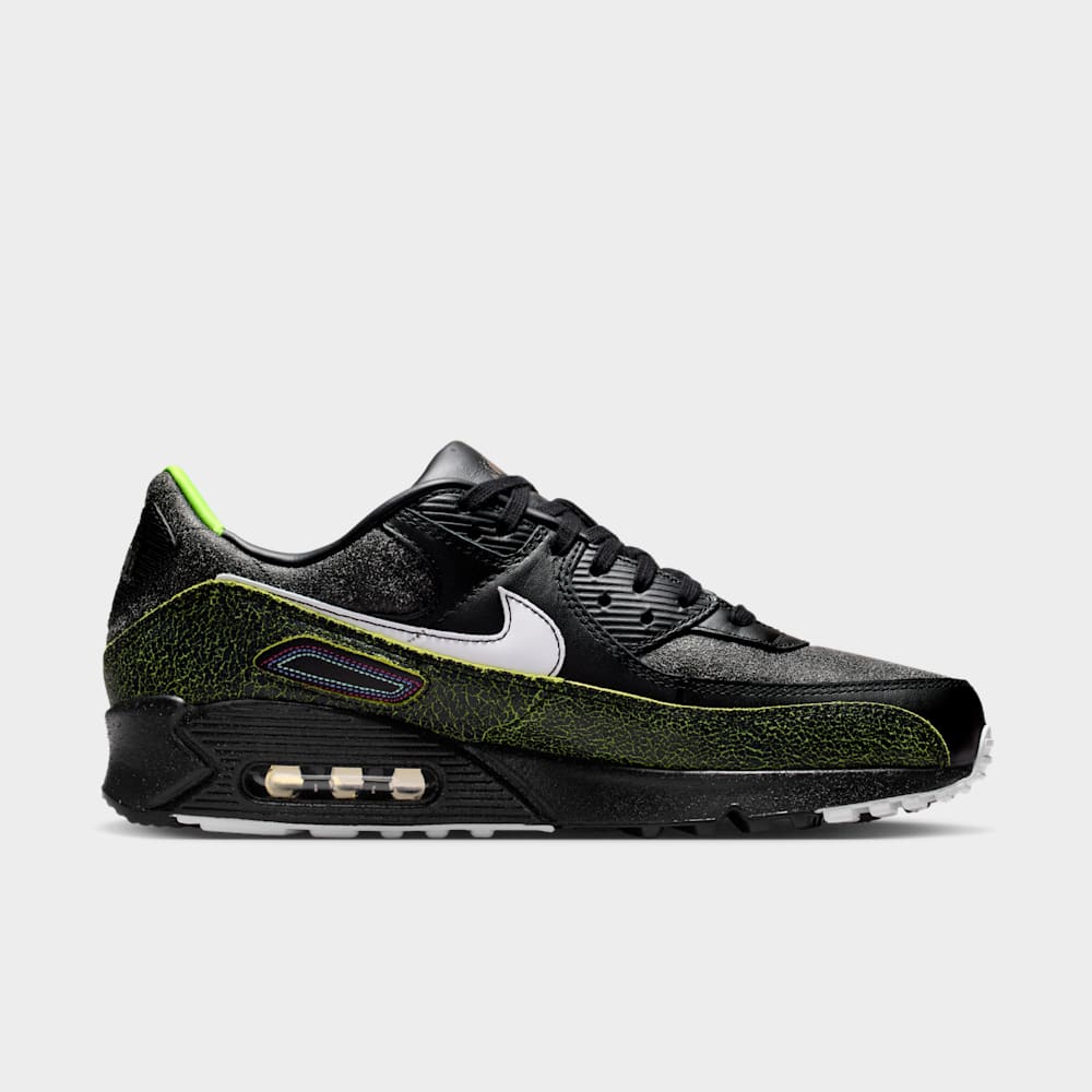 Tenis casual para hombre en negro · IU0523-010 - vista 3