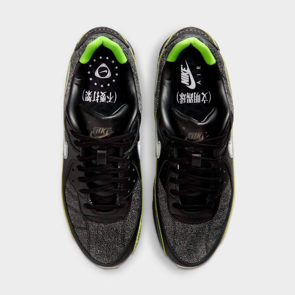 Tenis casual para hombre en negro · IU0523-010 - vista 4