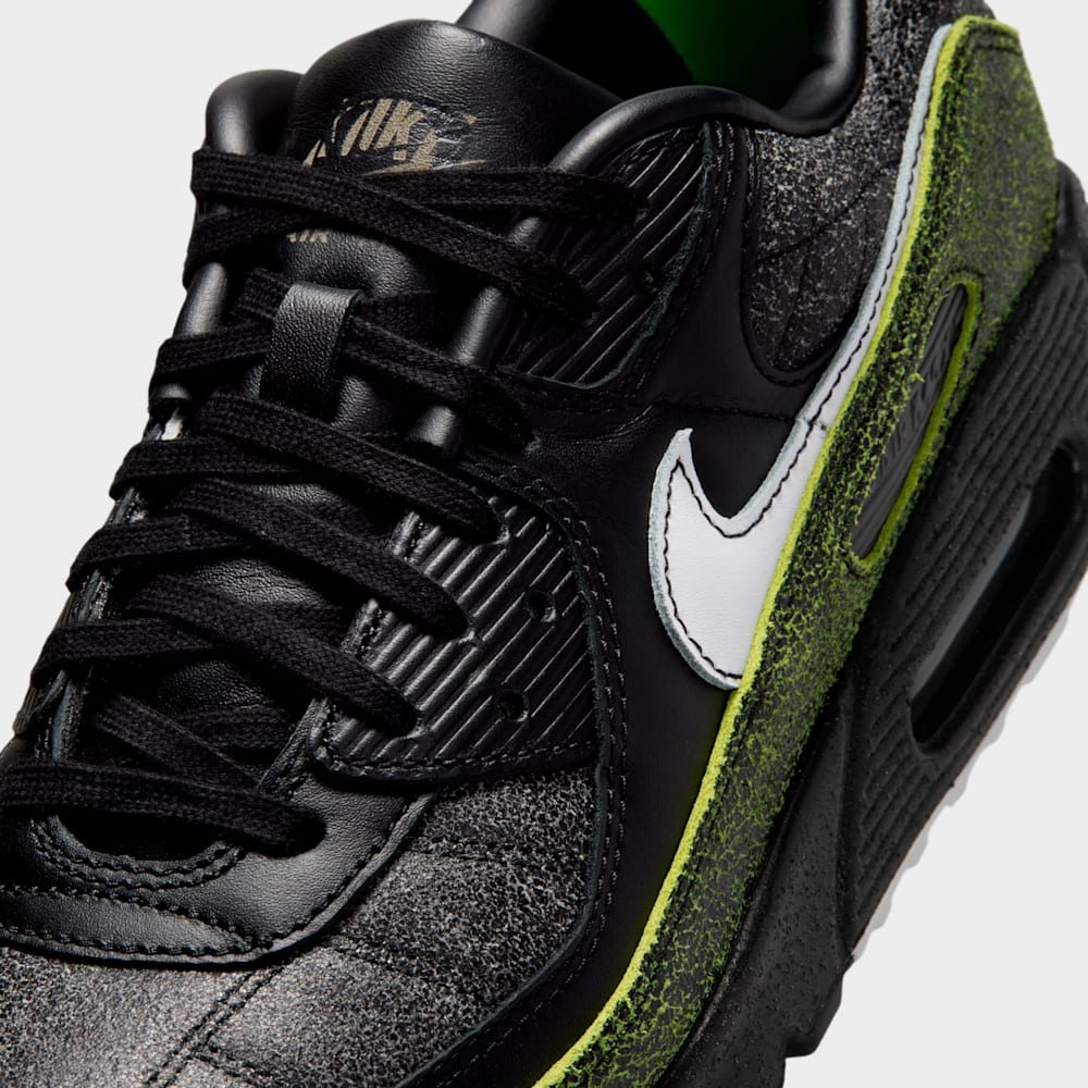 Tenis casual para hombre en negro · IU0523-010 - vista 7