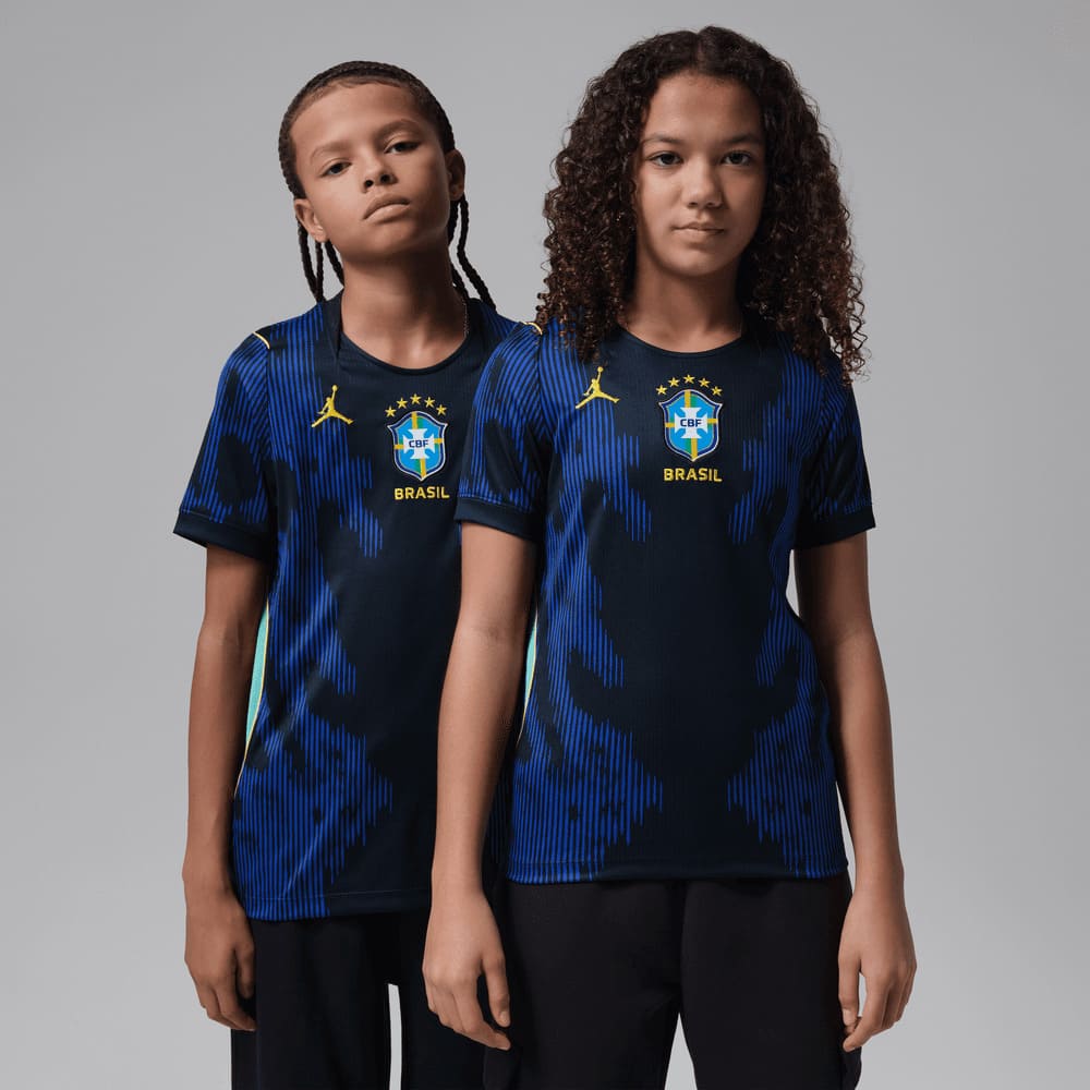 Camisetas y esqueletos de fútbol para niño en azul · IU1080-417 - vista 1
