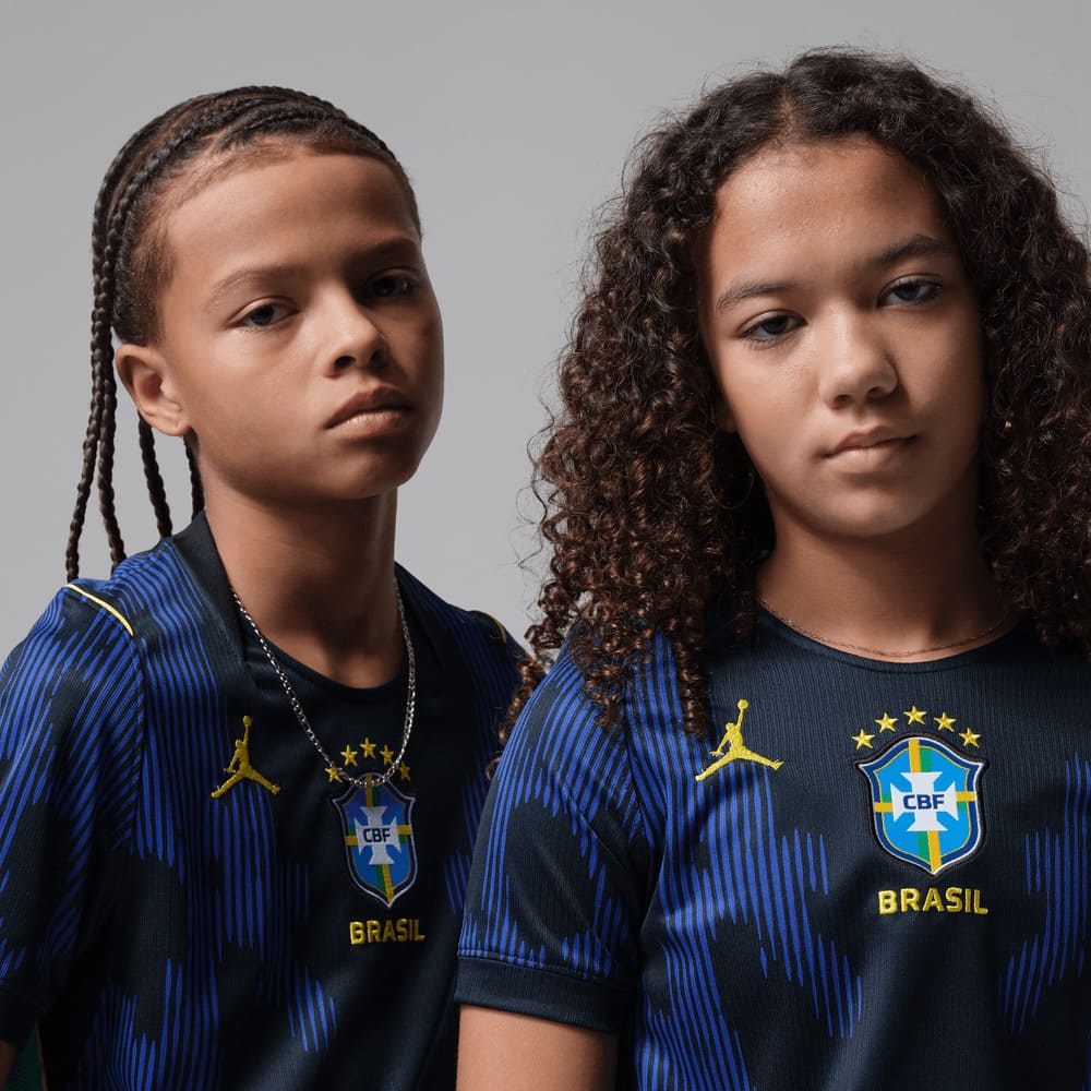 Camisetas y esqueletos de fútbol para niño en azul · IU1080-417 - vista 4