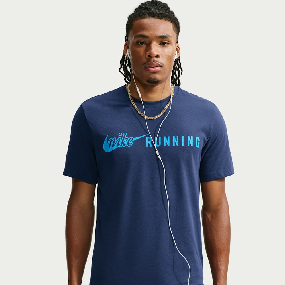 Camisetas y esqueletos para entrenamiento para hombre en azul · IV4688-410 - vista 1