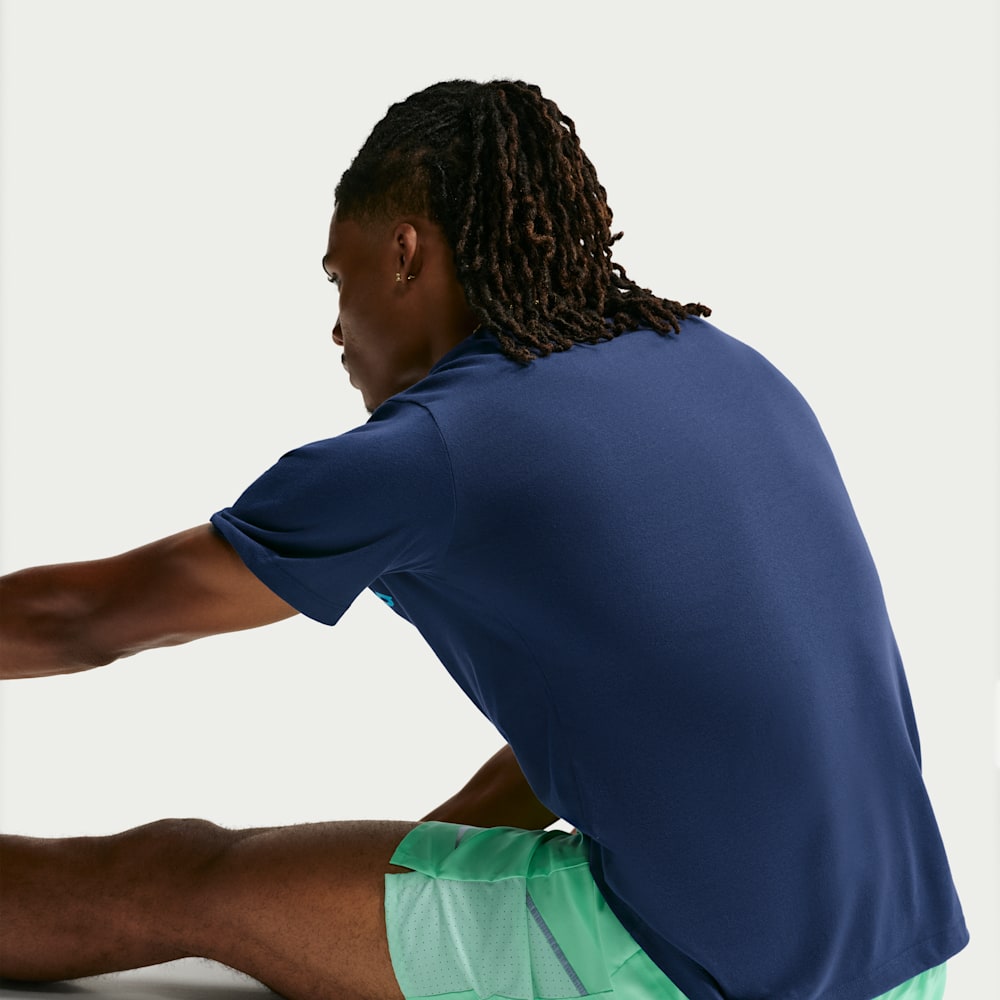 Camisetas y esqueletos para entrenamiento para hombre en azul · IV4688-410 - vista 2