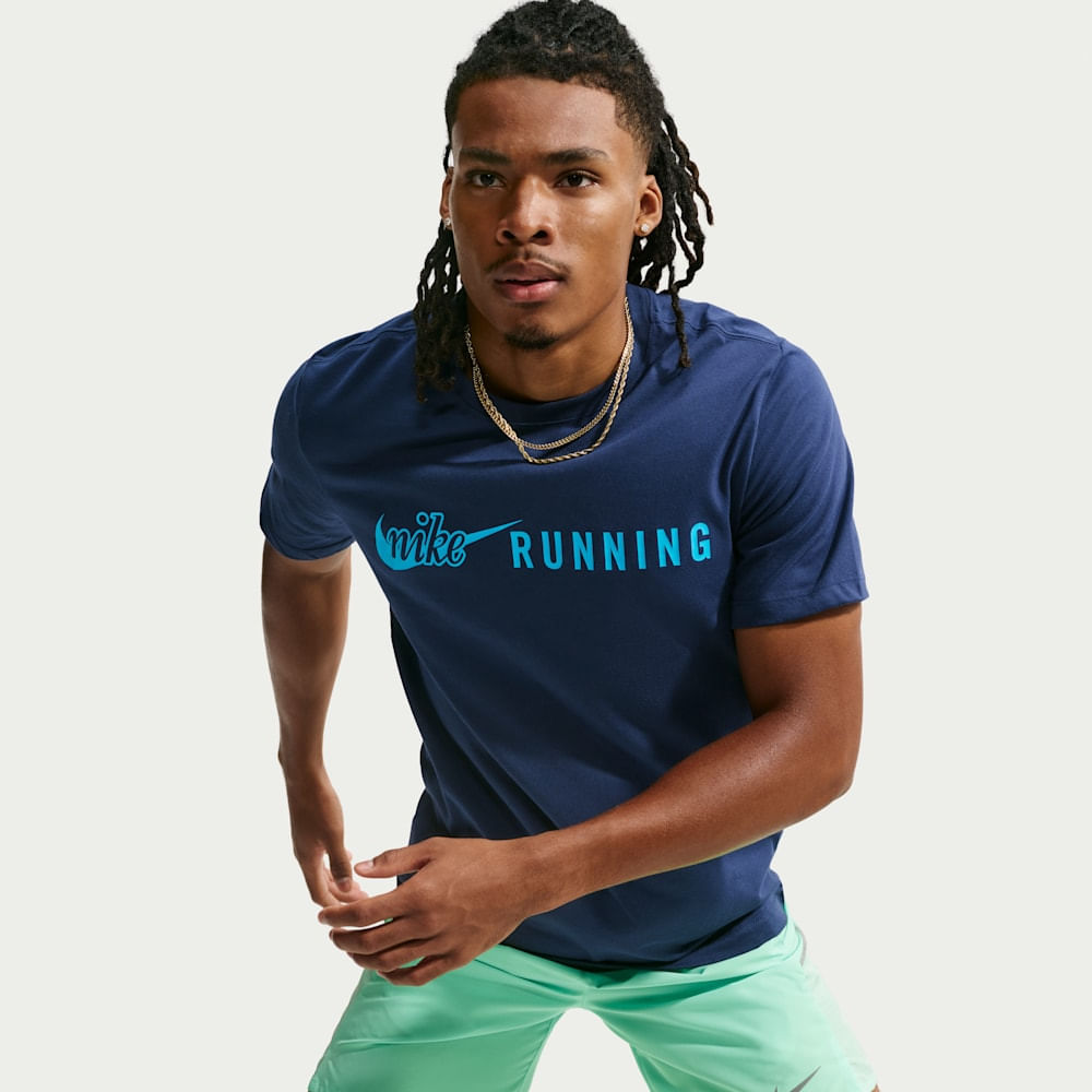Camisetas y esqueletos para entrenamiento para hombre en azul · IV4688-410 - vista 3
