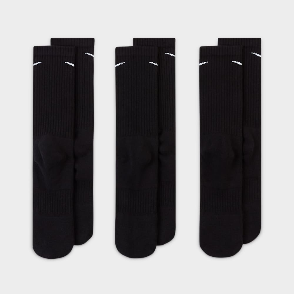 Medias para entrenamiento para hombre en negro · SX7664-010 - vista 7