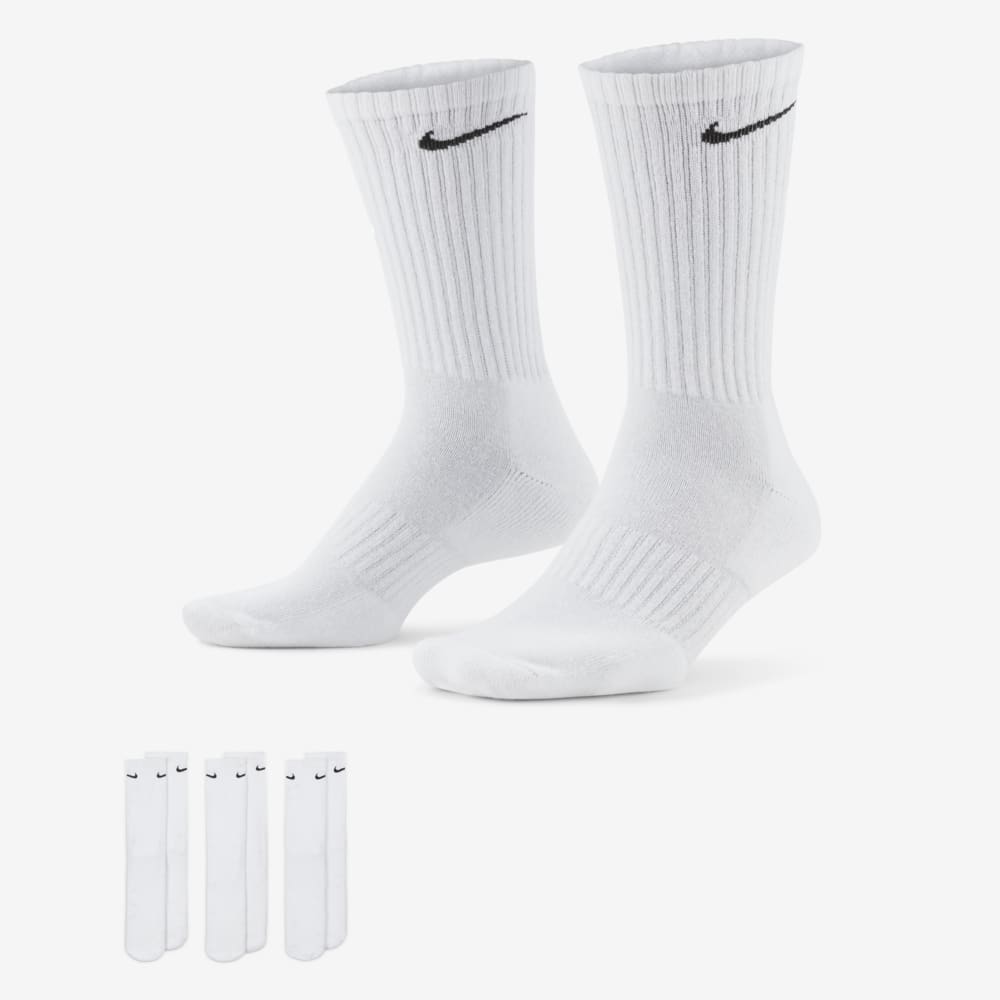 Medias para entrenamiento para hombre en blanco · SX7664-100 - vista 1