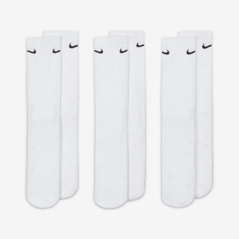 Medias para entrenamiento para hombre en blanco · SX7664-100 - vista 2