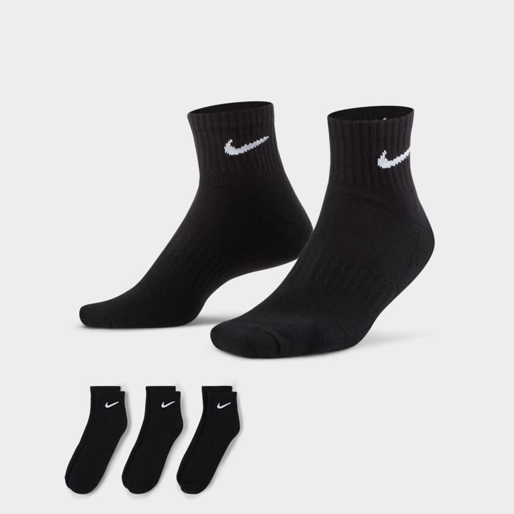 Medias para entrenamiento para hombre en negro · SX7667-010 - vista 4