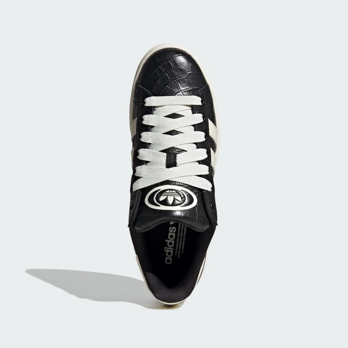 Tenis casuales para hombre color negro y blanco - vista 3