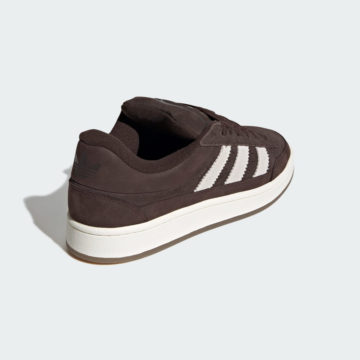 Tenis casuales unisex color café y blanco - vista 6