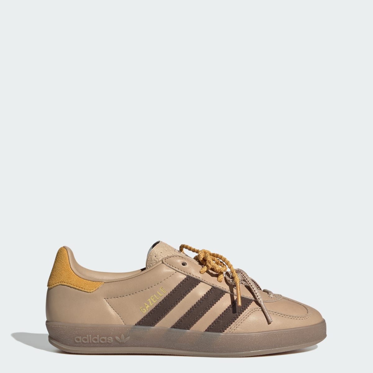 Tenis casuales para mujer color beige y café - vista 1
