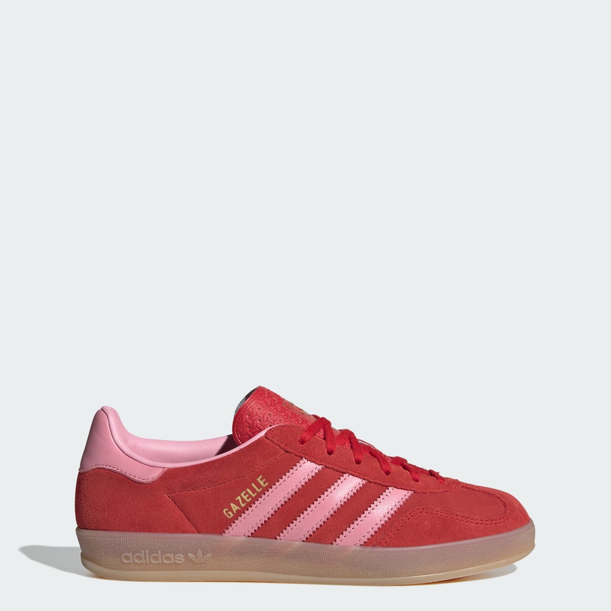 Tenis casuales para mujer color rojo y rosa - vista 1
