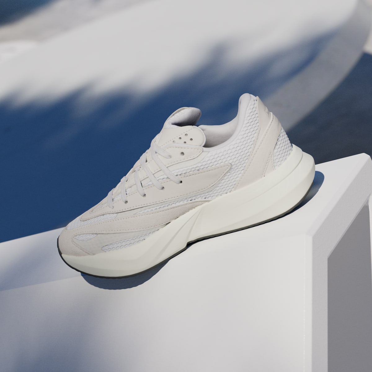 Tenis casuales para mujer color blanco y gris - vista 6