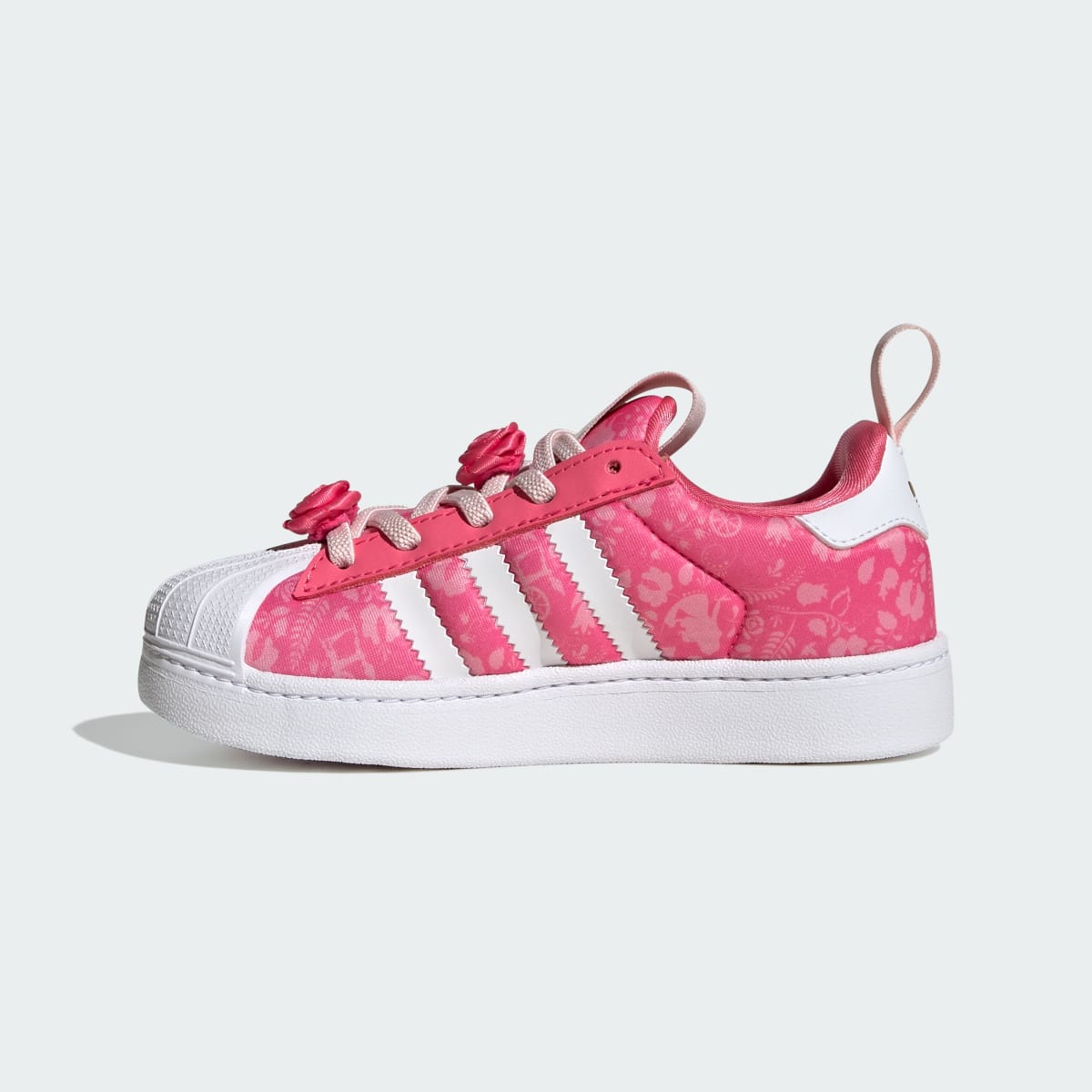 Tenis casuales para niños color rosa y blanco - vista 7