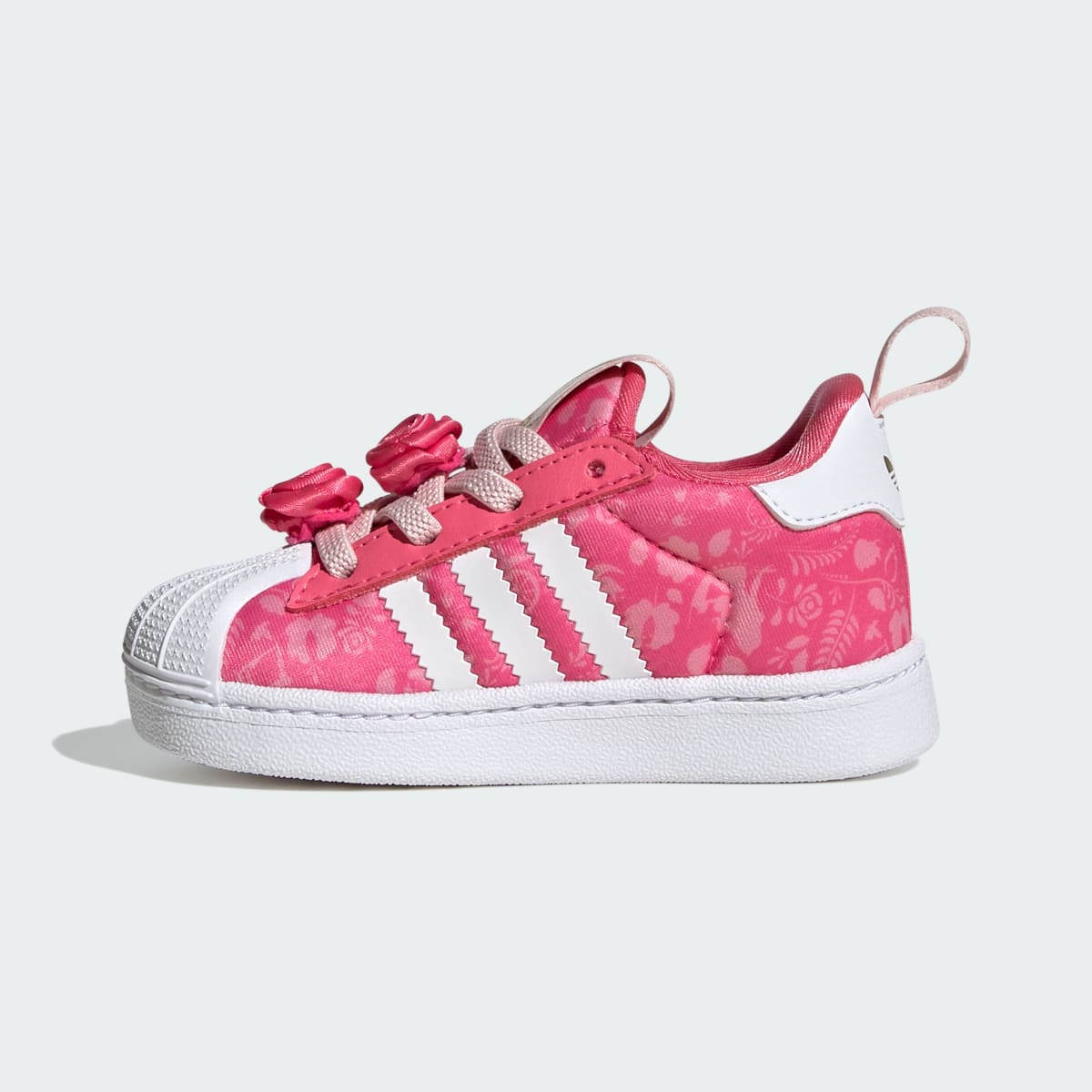 Tenis casuales para niños color rosa y blanco - vista 7