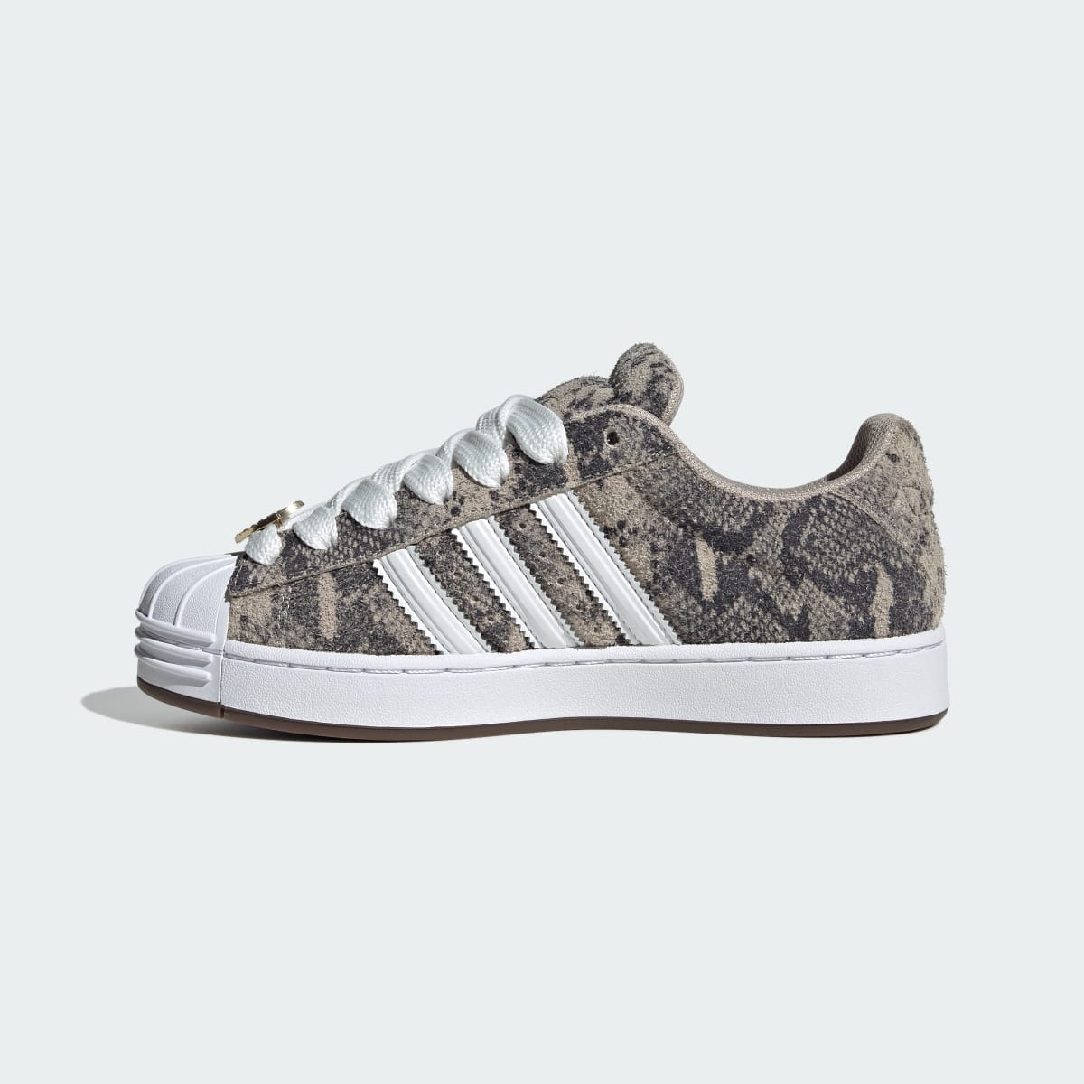 Tenis casuales para mujer color beige y blanco - vista 7